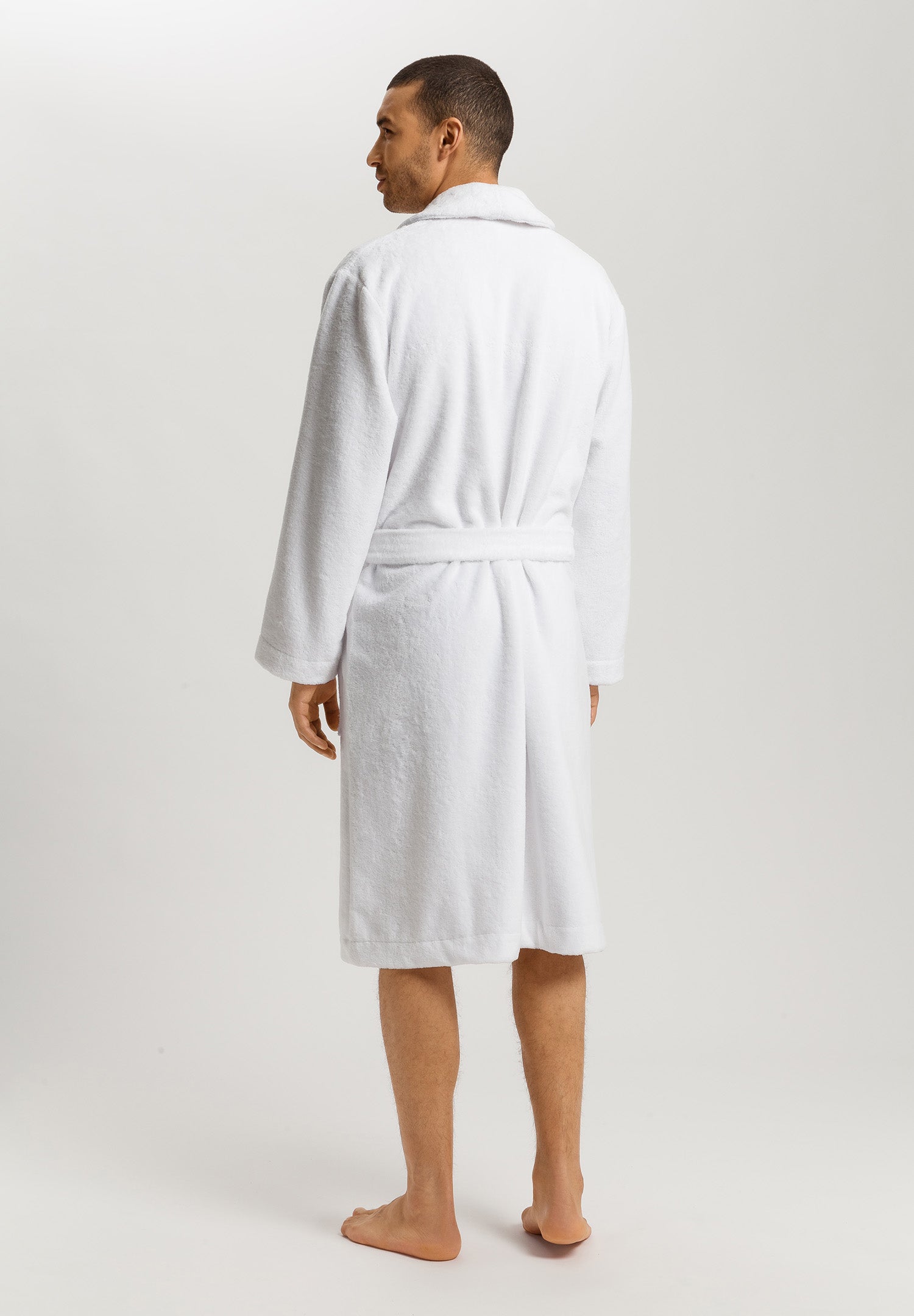 Robe Selection Plush Cotton Terry Velour Robe | White 75925-101