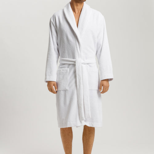 Robe Selection Plush Cotton Terry Velour Robe | White 75925-101