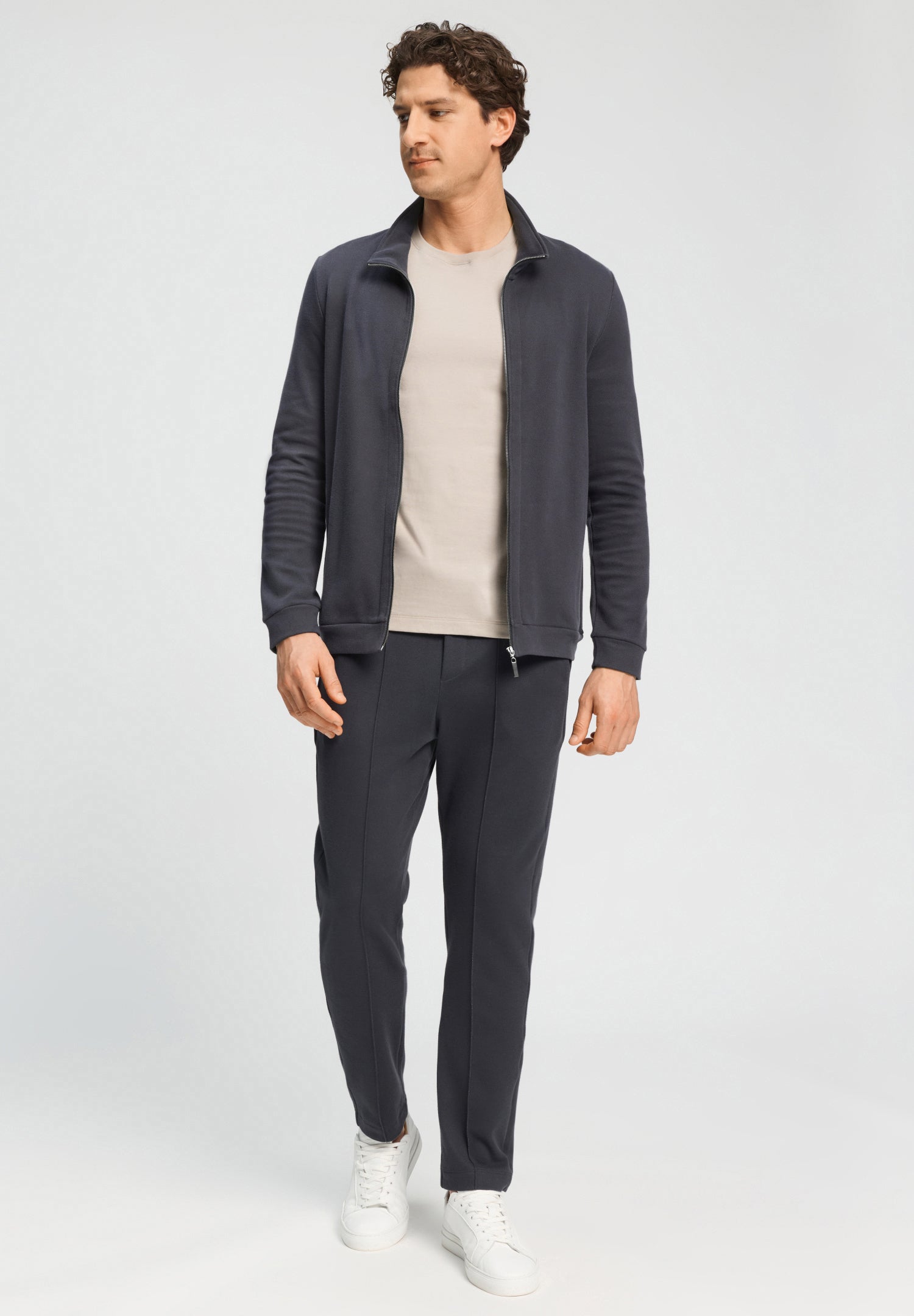 Travelwear Zip Jacket | Smokey Charcoal 75928-3136