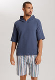 Smartwear Cotton Hoodie | Vintage Indigo 75937-2617