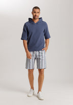 Smartwear Cotton Hoodie | Vintage Indigo 75937-2617