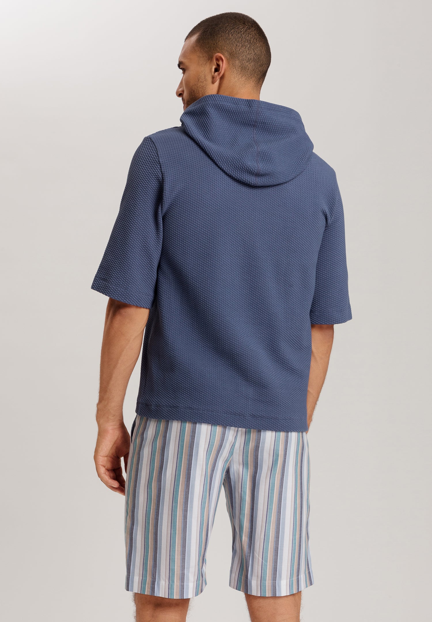 Smartwear Cotton Hoodie | Vintage Indigo 75937-2617