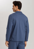 Smartwear Cotton Zip-Up Jacket | Vintage Indigo 75938-2617