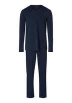 Night And Day L/Slv Pajama Vneck | Deep Navy 75967-1610