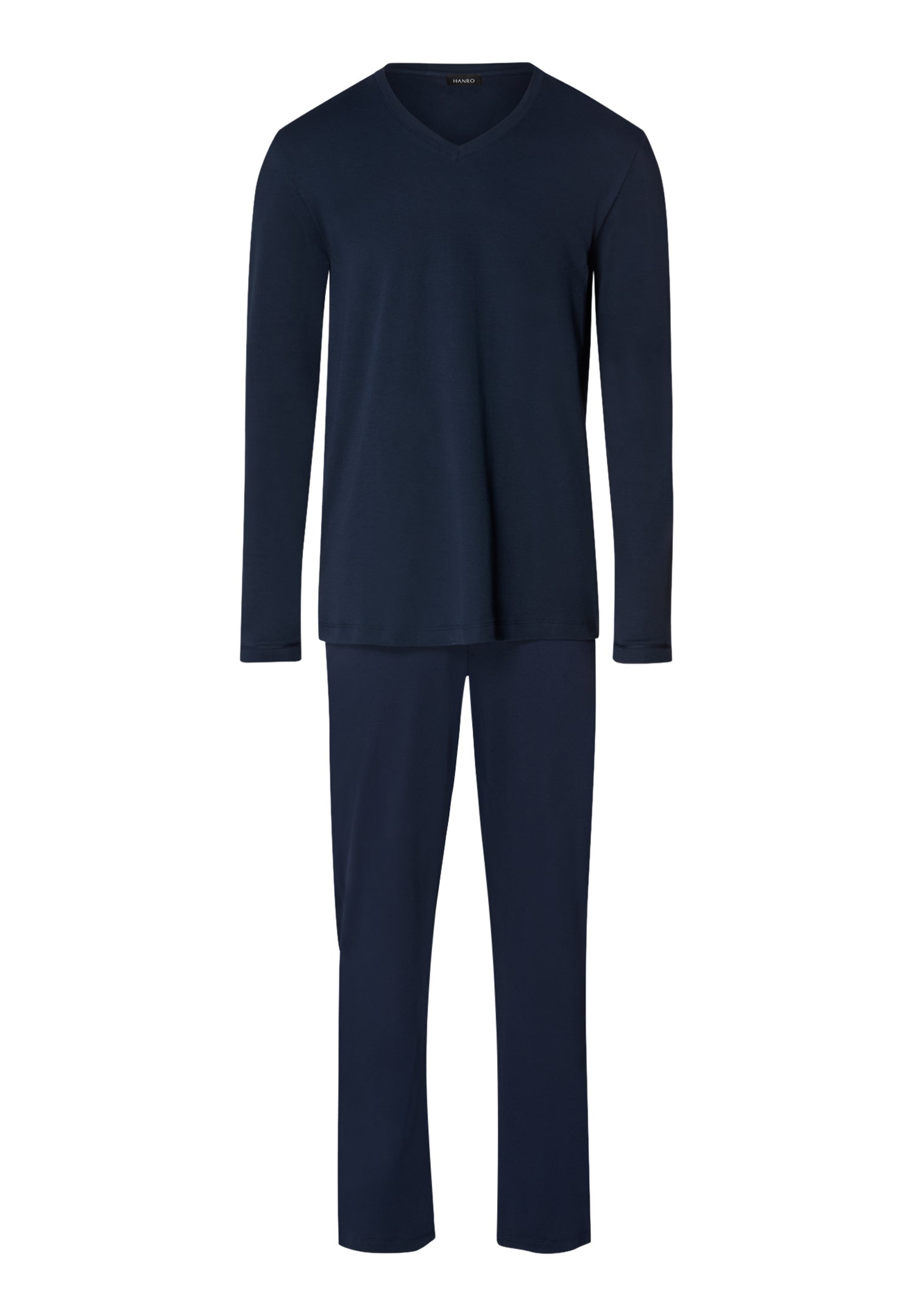 Night And Day L/Slv Pajama Vneck | Deep Navy 75967-1610
