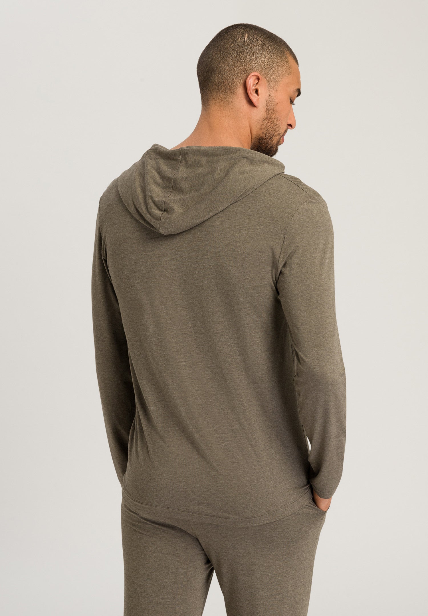 75990 Casuals Hoody - 1267 Dark Elmwood Melange