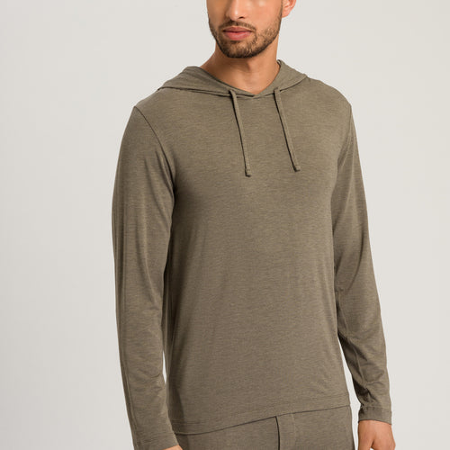 75990 Casuals Hoody - 1267 Dark Elmwood Melange