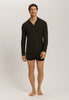 Casuals Notch Collar Button Front Shirt | Earthy Ink Melange 75991-3044