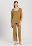 76166 Lilova Knit 3/4 Sleeve Shirt - 1246 Gold