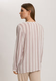 Lara Long Sleeve Shirt | Jaquard Stripe 76173-1076