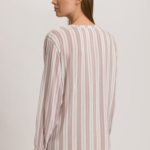 Lara Long Sleeve Shirt | Jaquard Stripe 76173-1076
