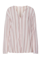 Lara Long Sleeve Shirt | Jaquard Stripe 76173-1076