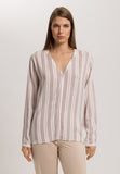 Lara Long Sleeve Shirt | Jaquard Stripe 76173-1076