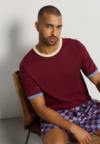 Arthur Arbesser X Hanro Color-Block Cotton T-Shirt | Primitivo 76306-2428