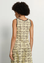Arthur Arbesser X Hanro Tartan Tank Top | Tartan Print 76342-3069