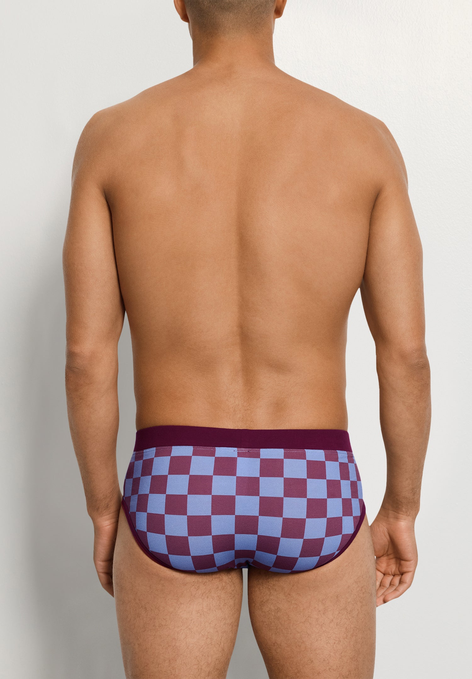 Arthur Arbesser X Hanro Checkered Brief | Chess Print 76365-3068