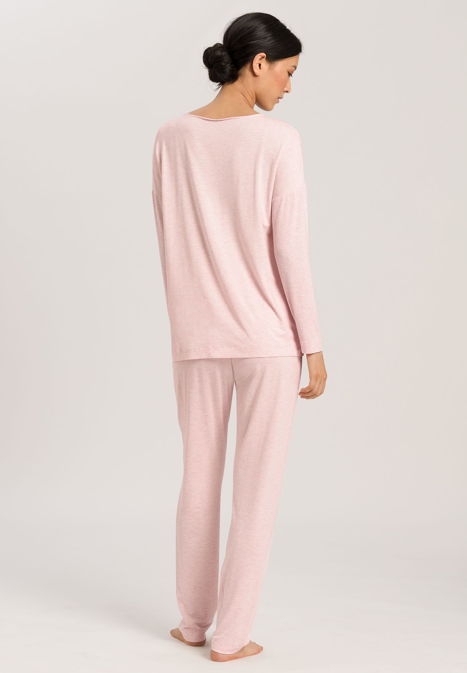 76390 Natural Elegance Long Sleeve Pajama - 2666 Lotus Melange