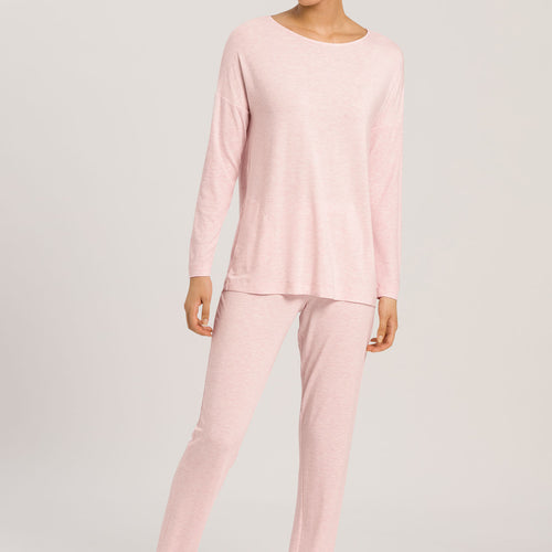 76390 Natural Elegance Long Sleeve Pajama - 2666 Lotus Melange