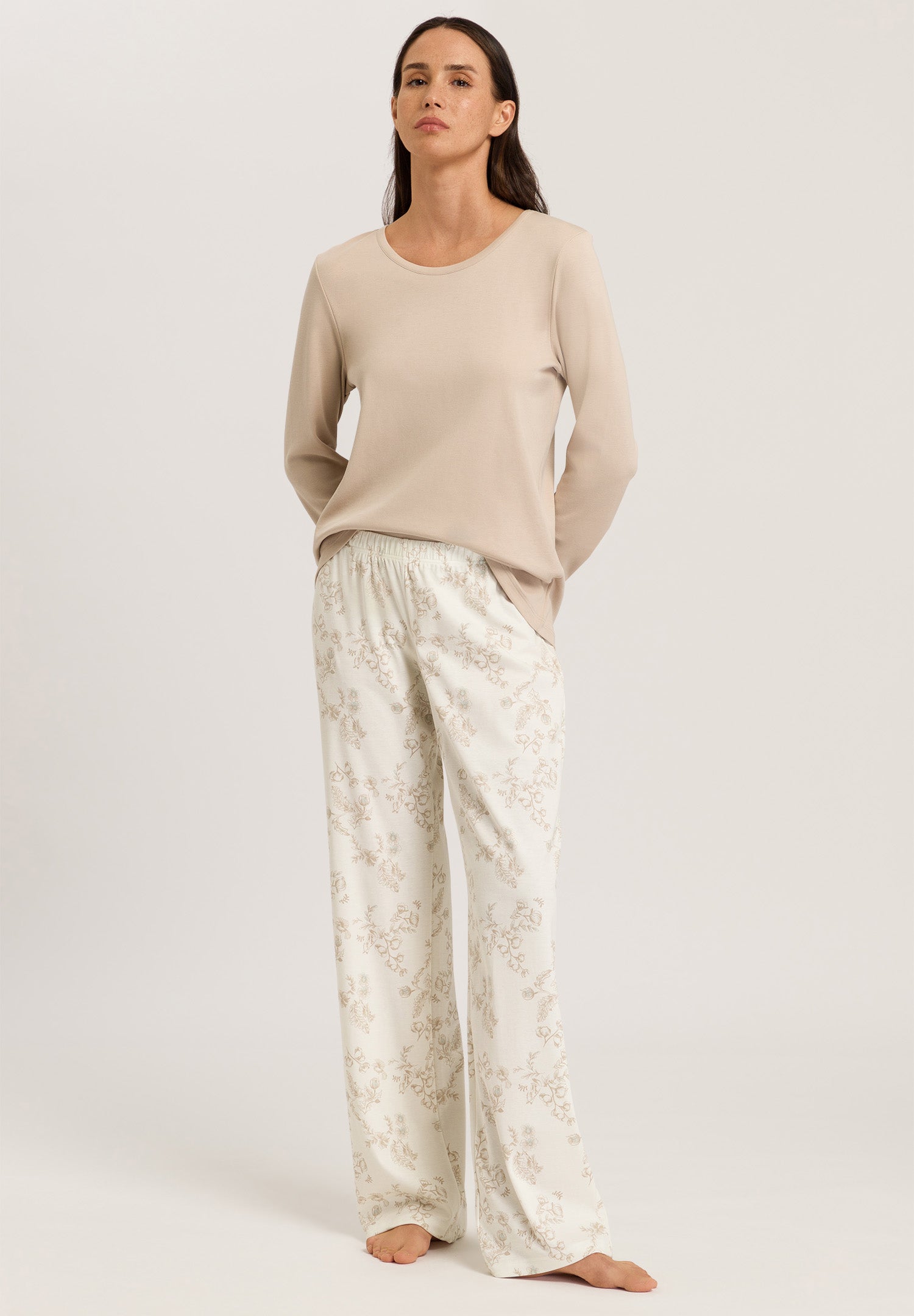 76492 Loungy Nights Knit Pants - 1257 Tender Botanicals