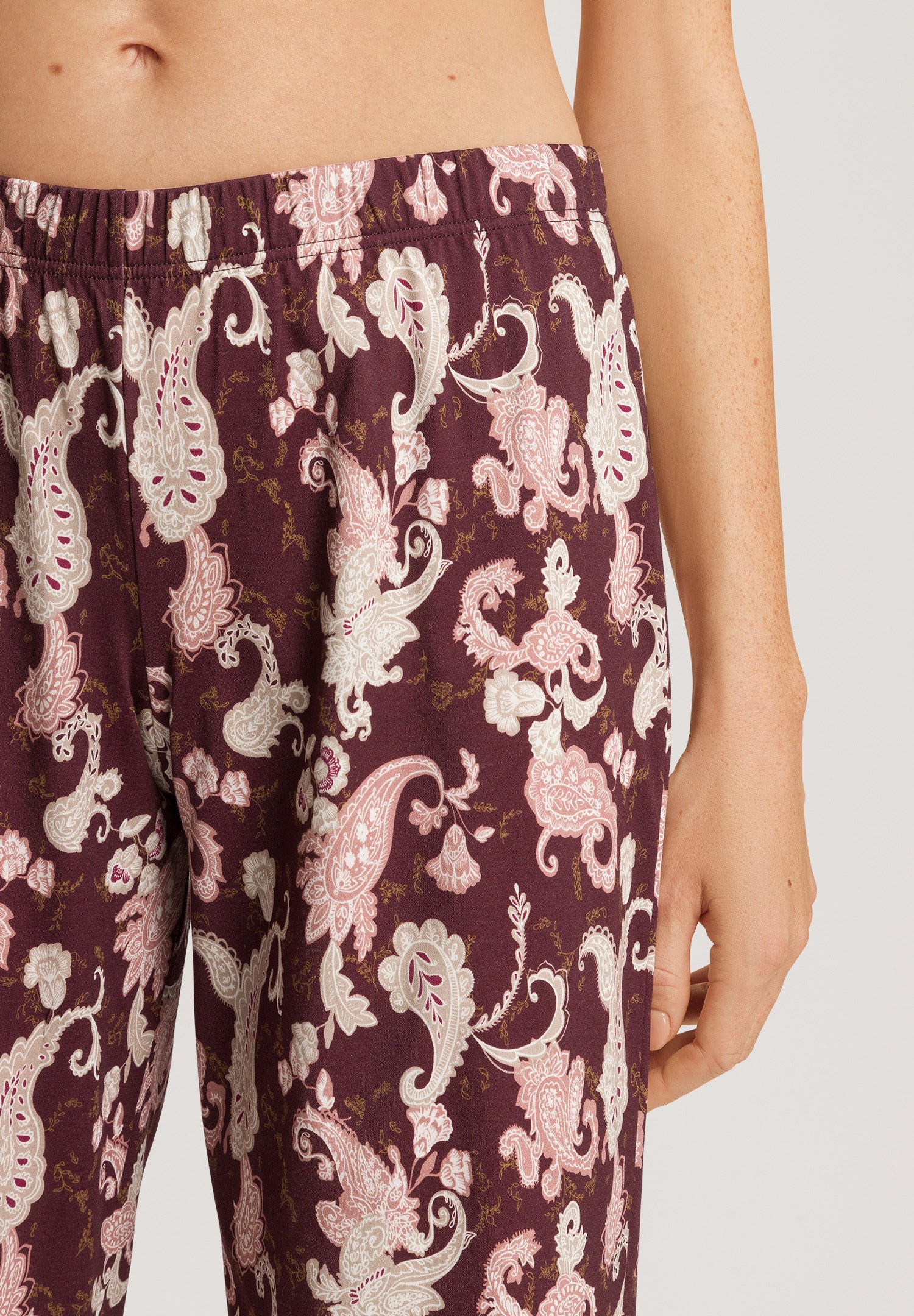 76492 Loungy Nights Knit Pants - 2162 Meraki Paisley