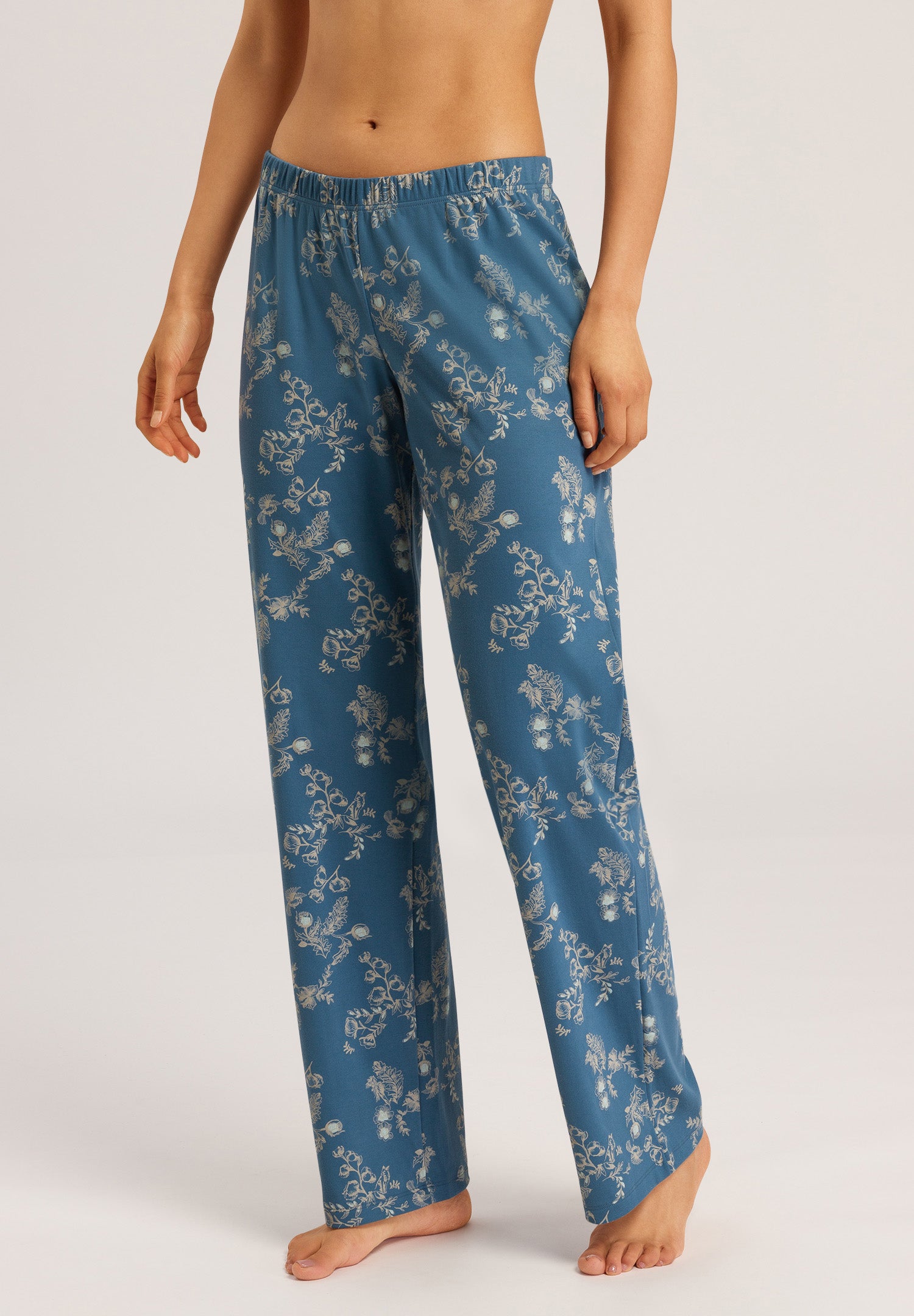 76492 Loungy Nights Knit Pants - 2393 Winter Botanicals