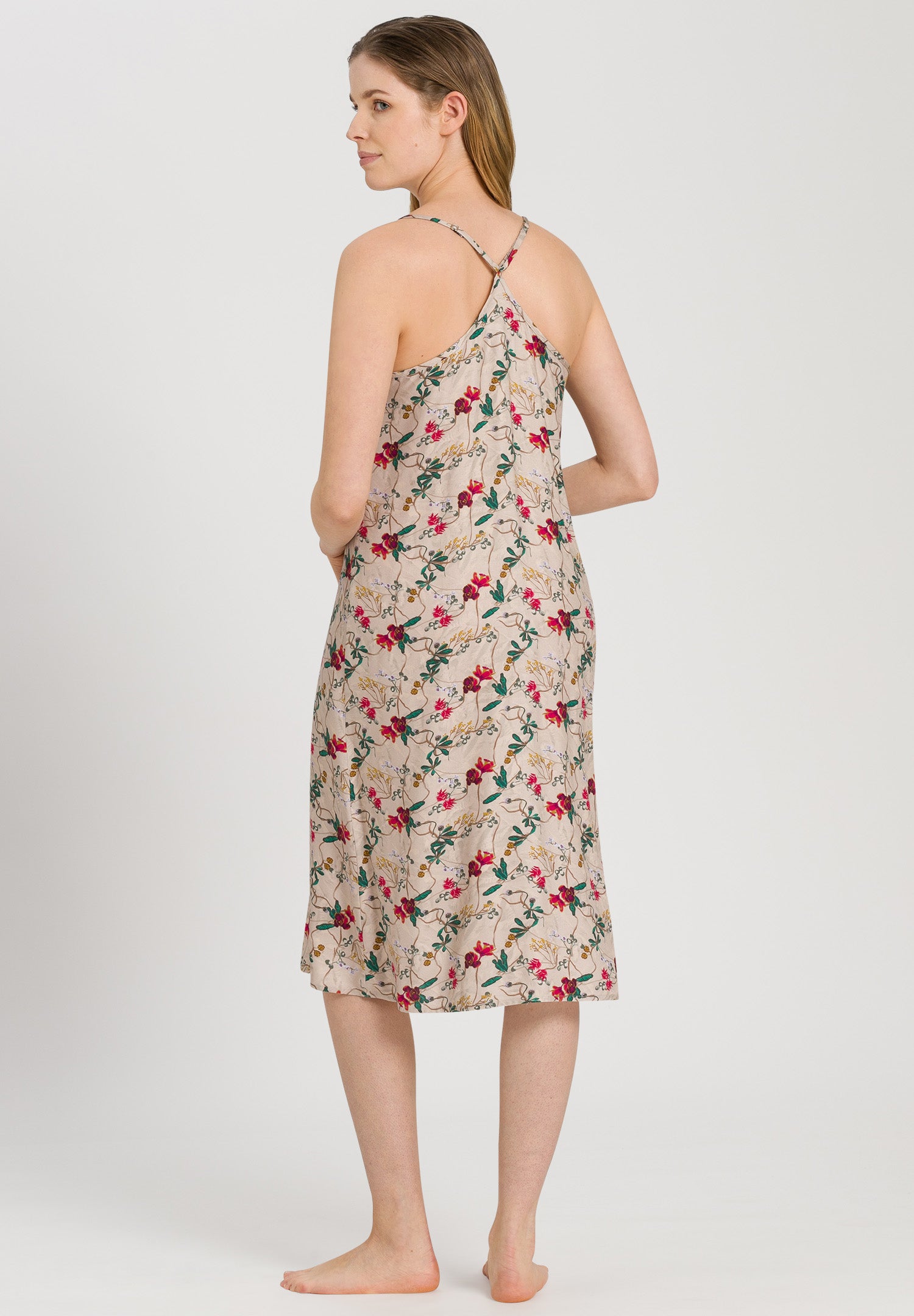 76516 Jill Spaghetti Gown - 2985 Botanical Magic