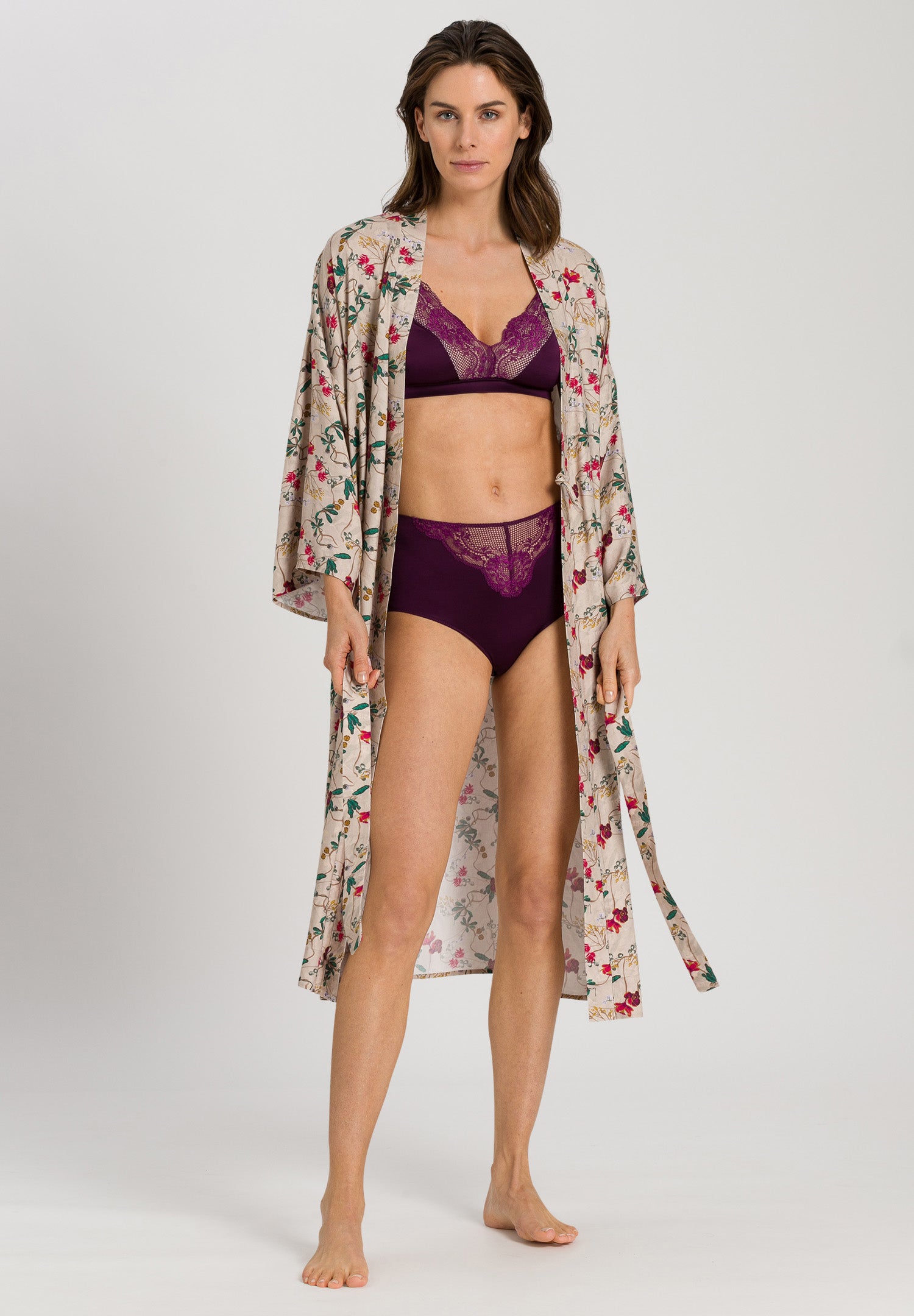 76518 Jill Robe 120cm - 2985 Botanical Magic