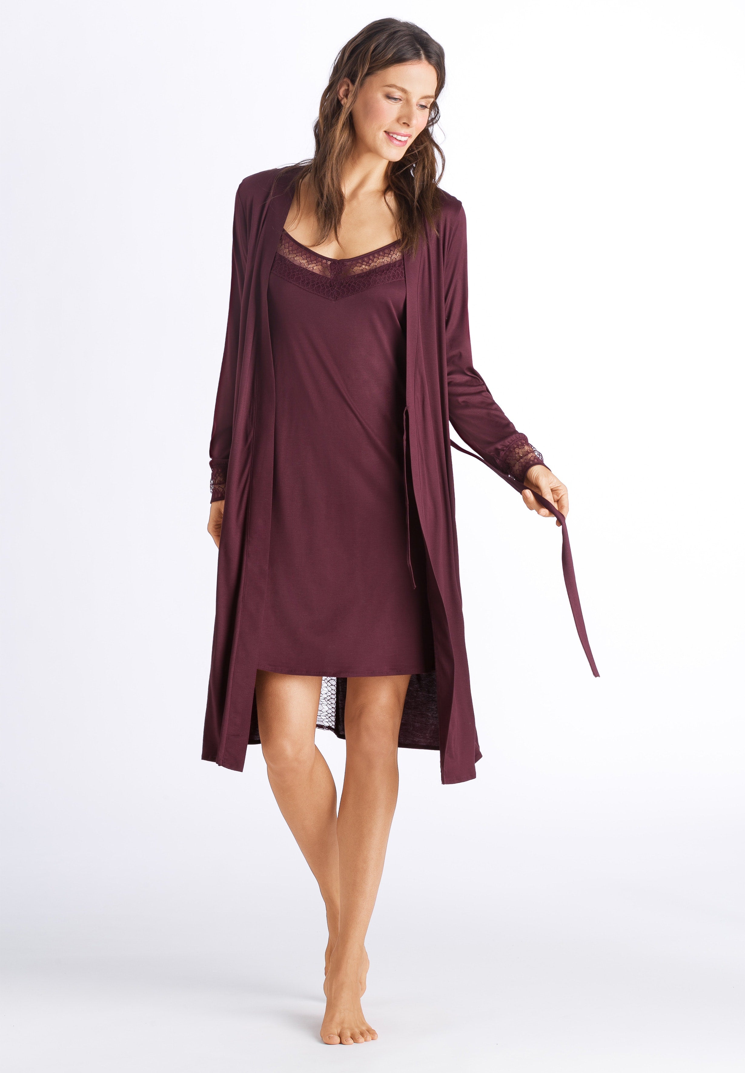 76639 Amanda Robe - 1763 Plum