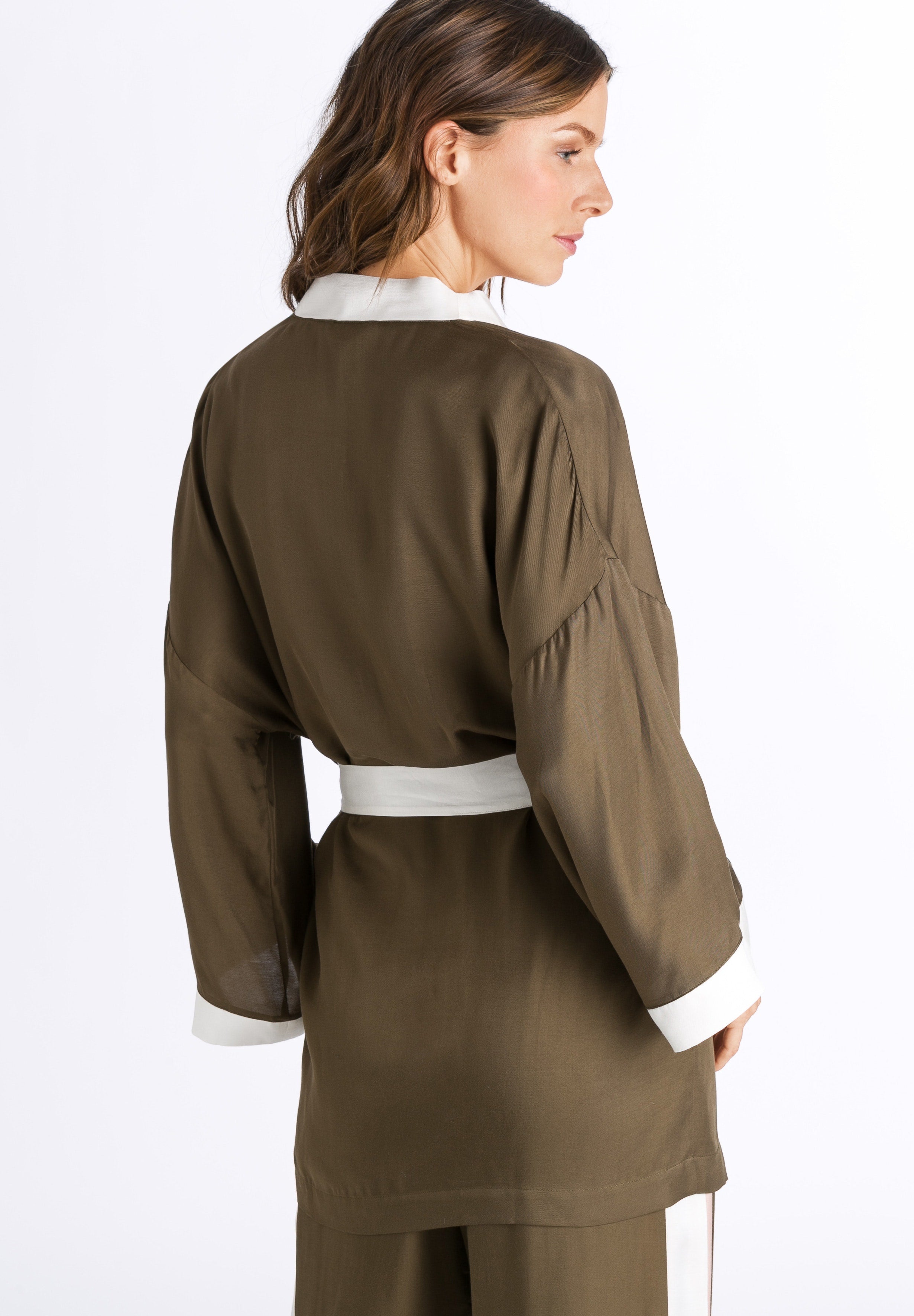 76645 Nori Kimono - 1717 Strong Olive