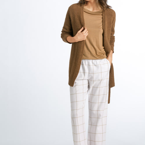 76656 Edda Pants - 2064 Cinnamon Check