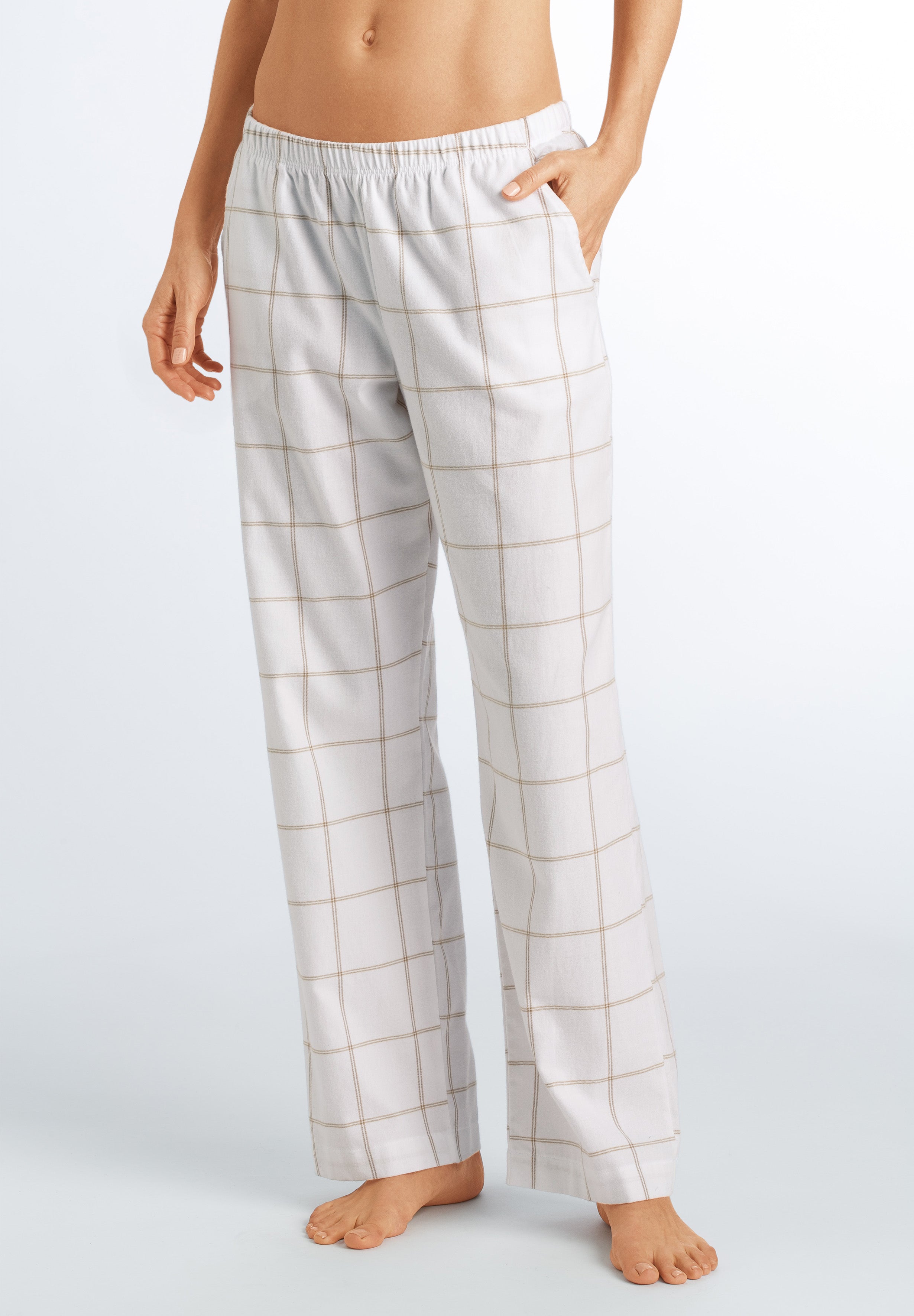 76656 Edda Pants - 2064 Cinnamon Check