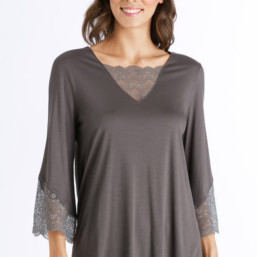 76661 Aria 3/4 Sleeve Shirt - 1704 Winter Grey