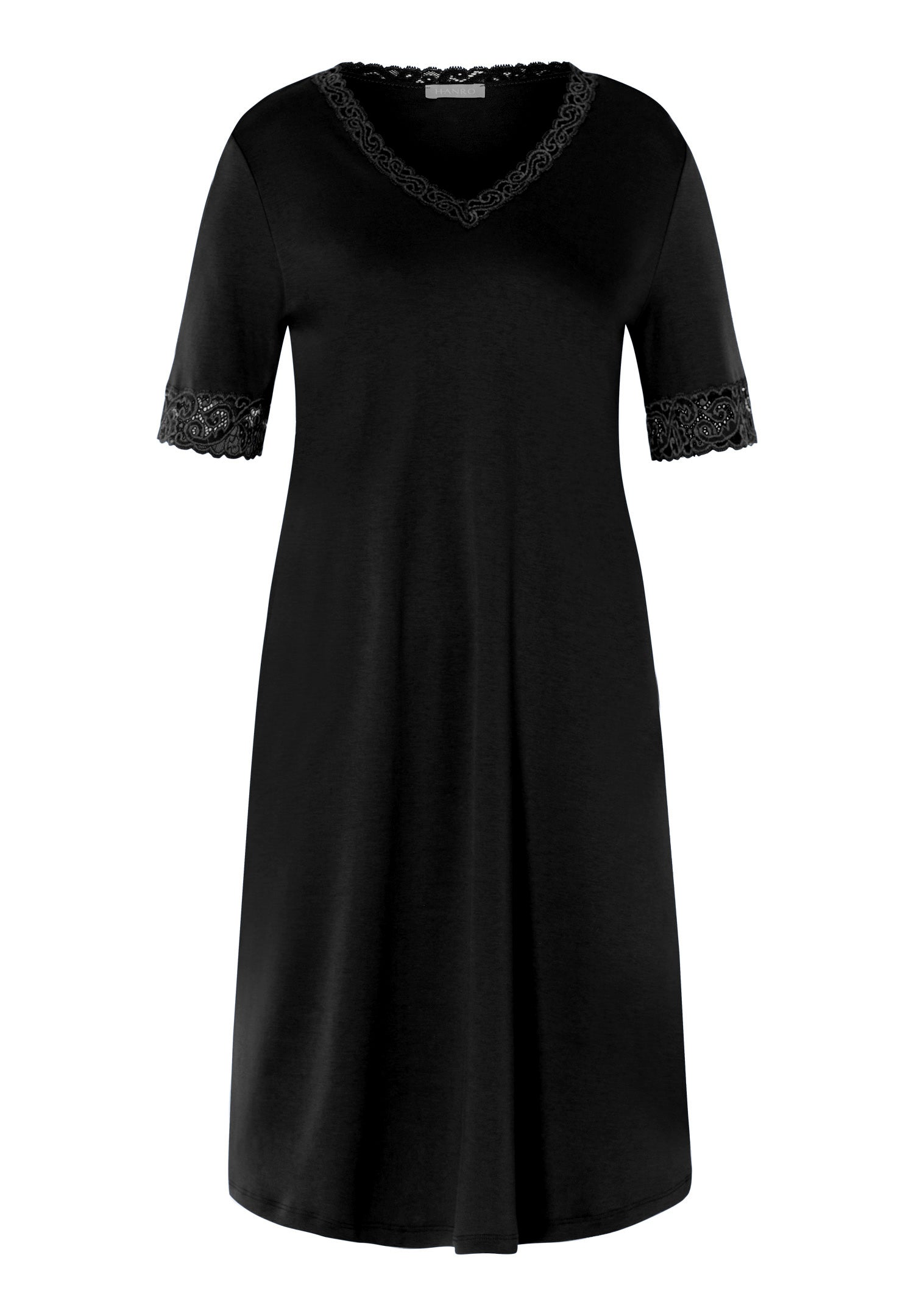 Moments Short Sleeve Nightgown 100cm | Black 77040-019