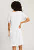 77040 Moments S/Slv Nightgown 100 Cm - 101 White