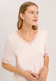 77040 Moments S/Slv Nightgown 100 Cm - 1334 Crystal Pink