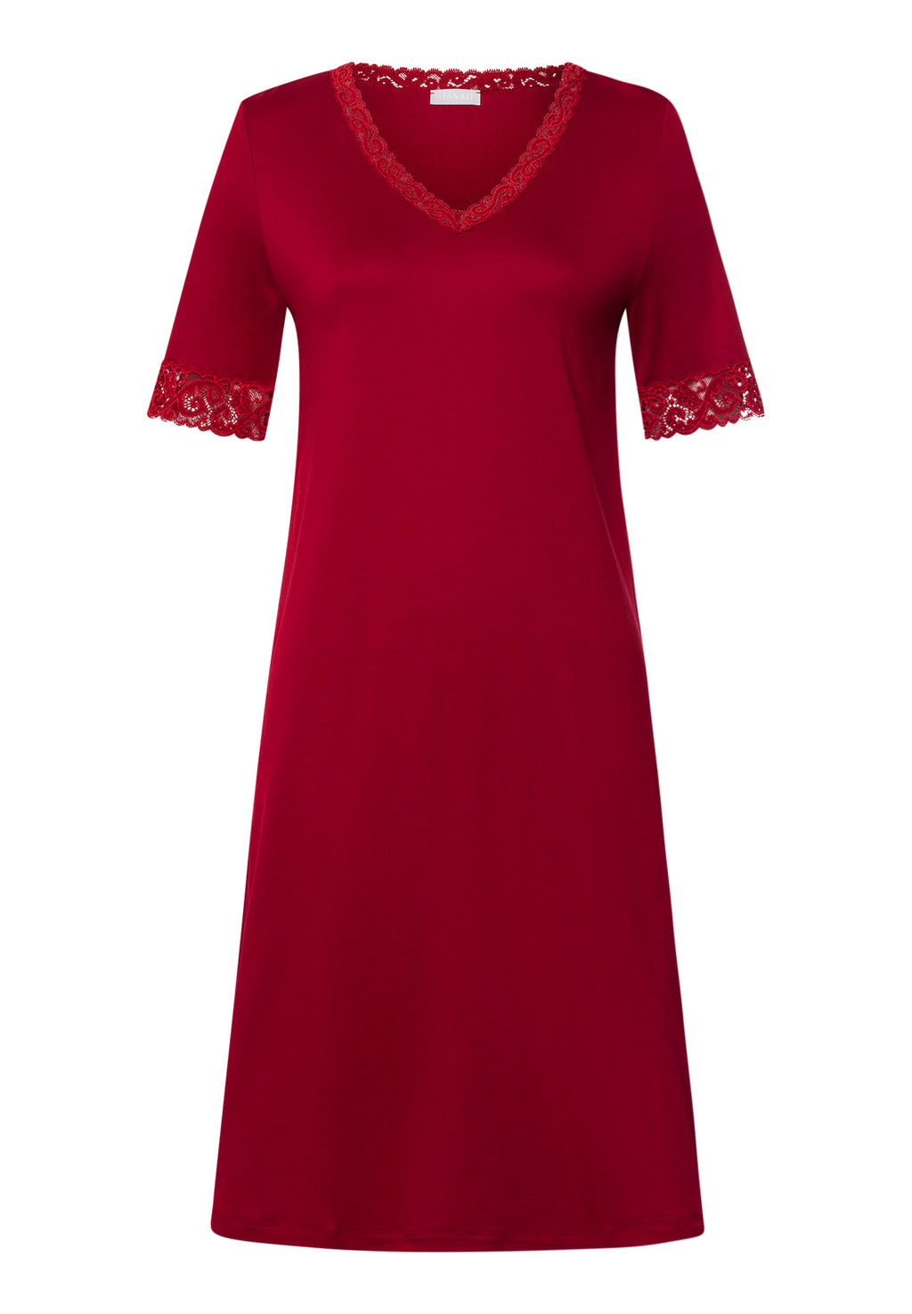 Moments Short Sleeve Nightgown 100cm | Red Dahlia 77040-2418