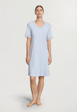 Moments Lace Trim Cotton Nightgown | Blue Dove 77040-2581