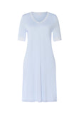Moments Lace Trim Cotton Nightgown | Blue Dove 77040-2581