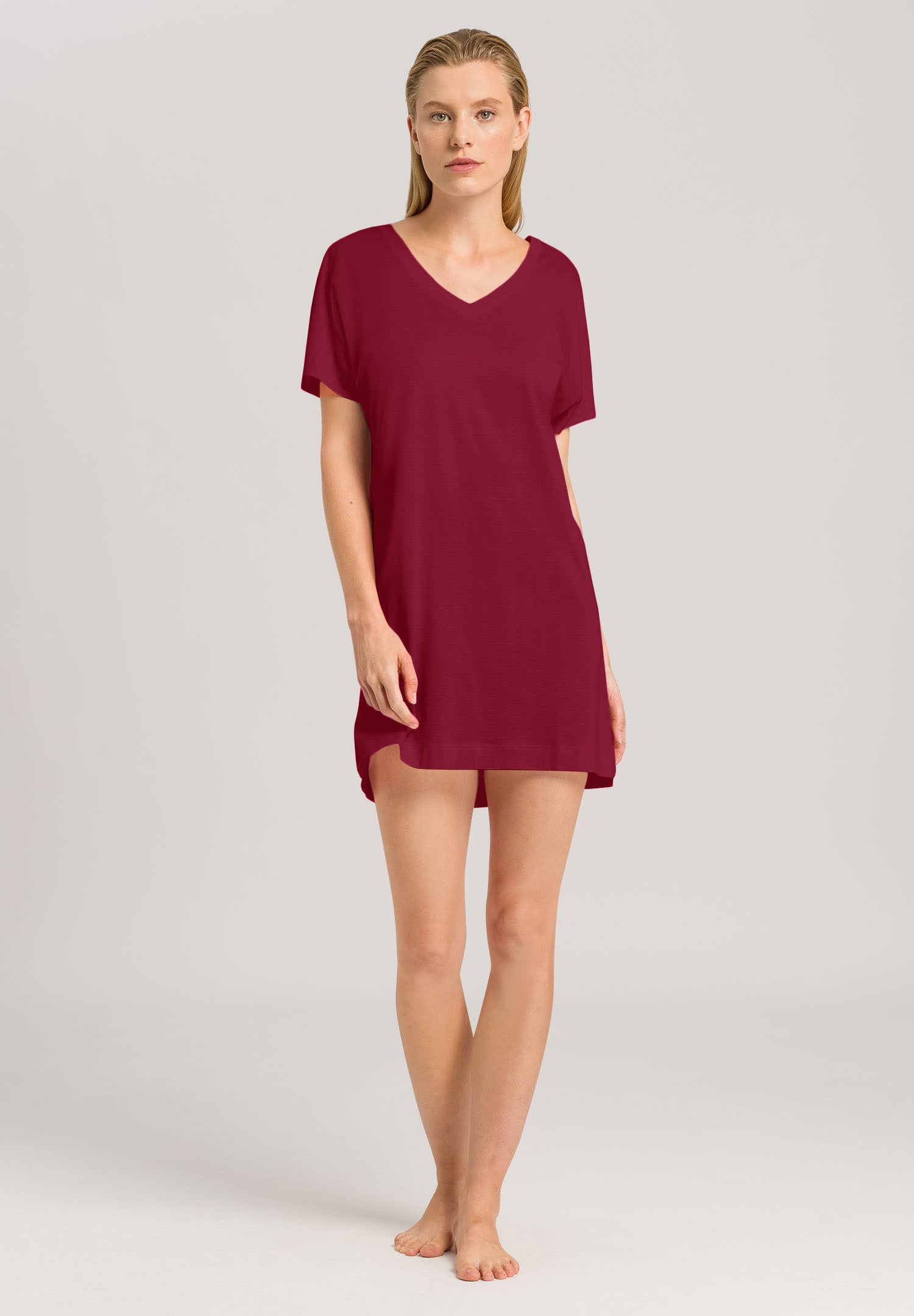 77111 Laura Bigshirt - 2459 Burgundy