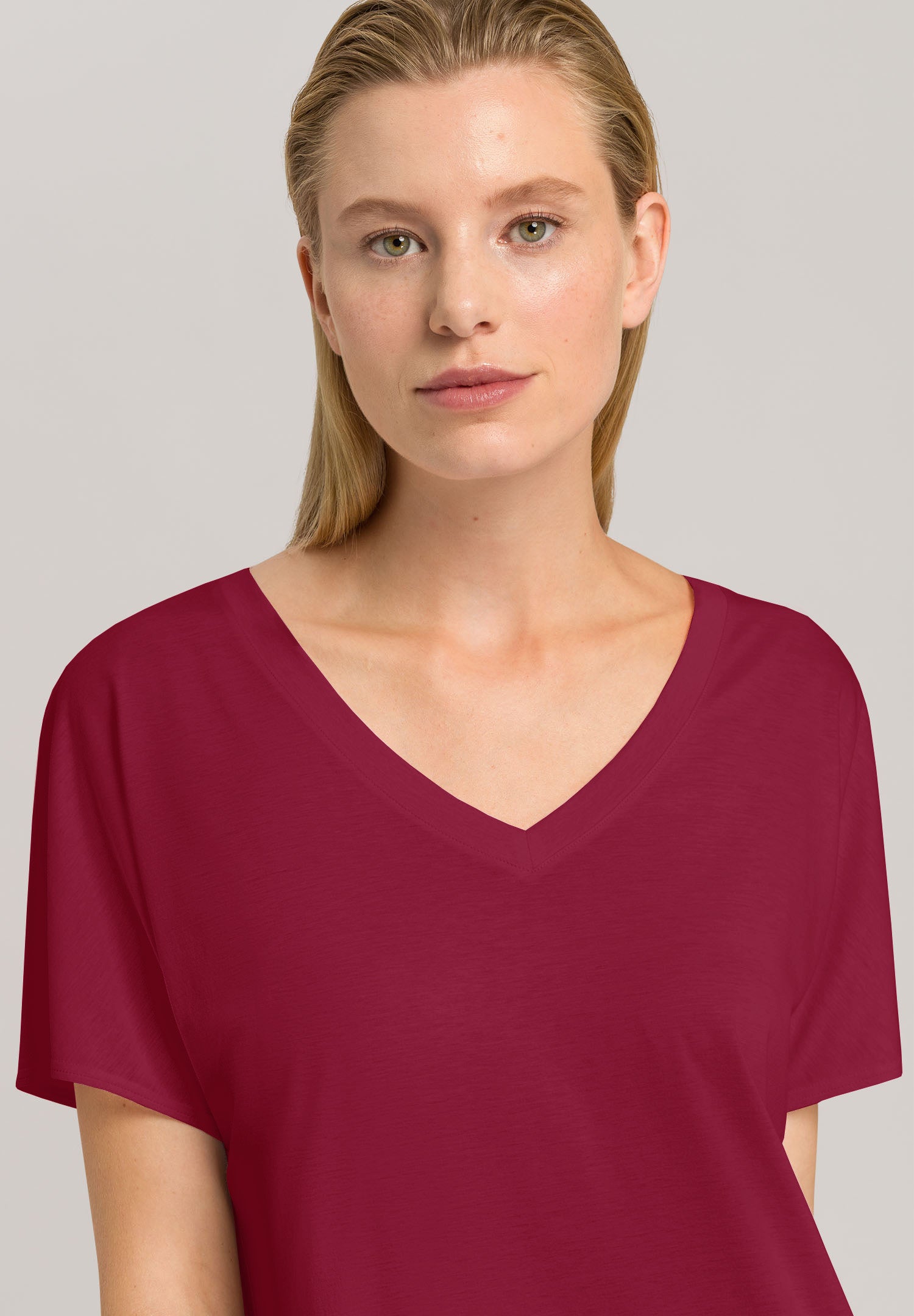 77111 Laura Bigshirt - 2459 Burgundy