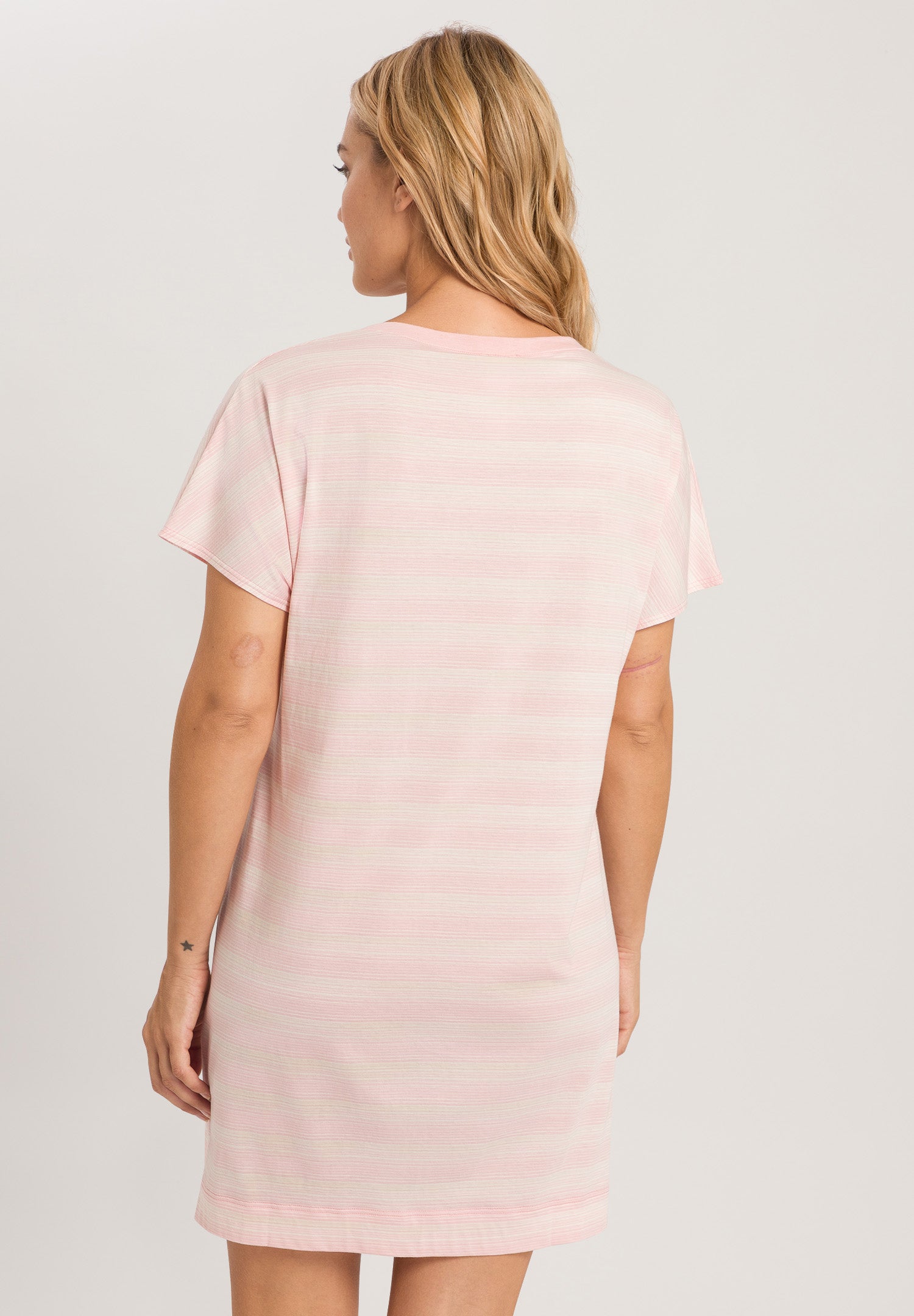 77111 Laura Bigshirt - 2881 Coral Stripes