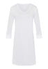 77162 Moments 3/4 Slv Nightgown 100cm - 101 White