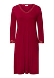 Moments 3/4 Sleeve Gown Nightdress 100cm | Red Dahlia 77162-2418