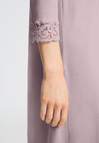 Moments Lace Trim Cotton Nightgown | Stormy Rose 77162-2467