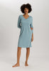 Moments 3/4 Sleeve Gown Nightdress 100cm | Tourmaline Blue 77162-2712