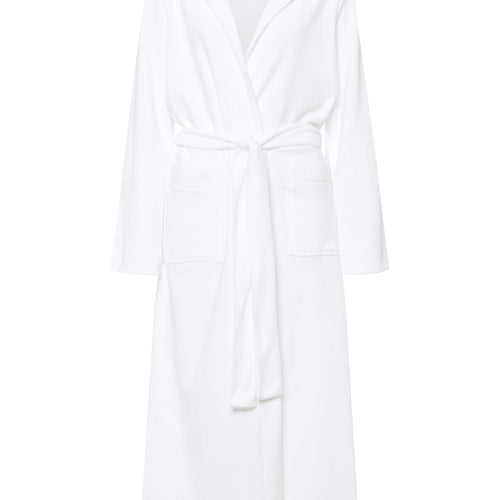 77304 Robe Selection Plush Long Hooded Robe - 101 White