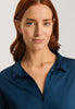77305 Grand Central Long Sleeve Button Front Shirt - 1652 Mystic Blue