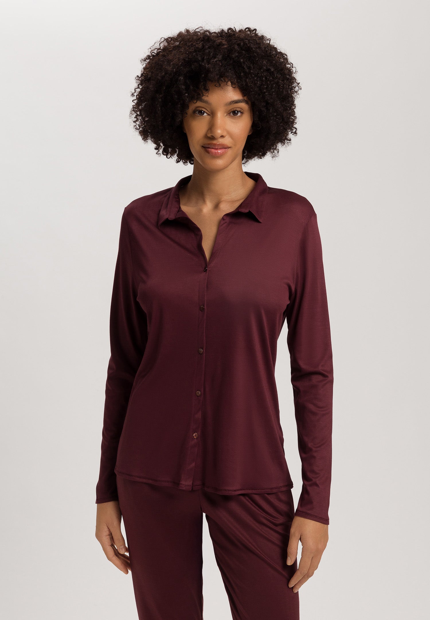 Grand Central Silk Blend Shirt | Vivid Brown 77305-2421