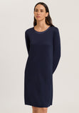 77339 Grand Central L/Slv Nightgown 100cm - 1610 Deep Navy