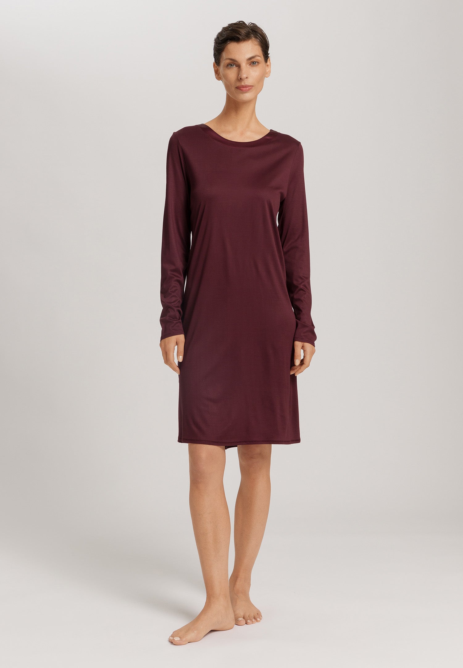 Grand Central Round Neck Nightgown 100cm | Vivid Brown 77339-2421